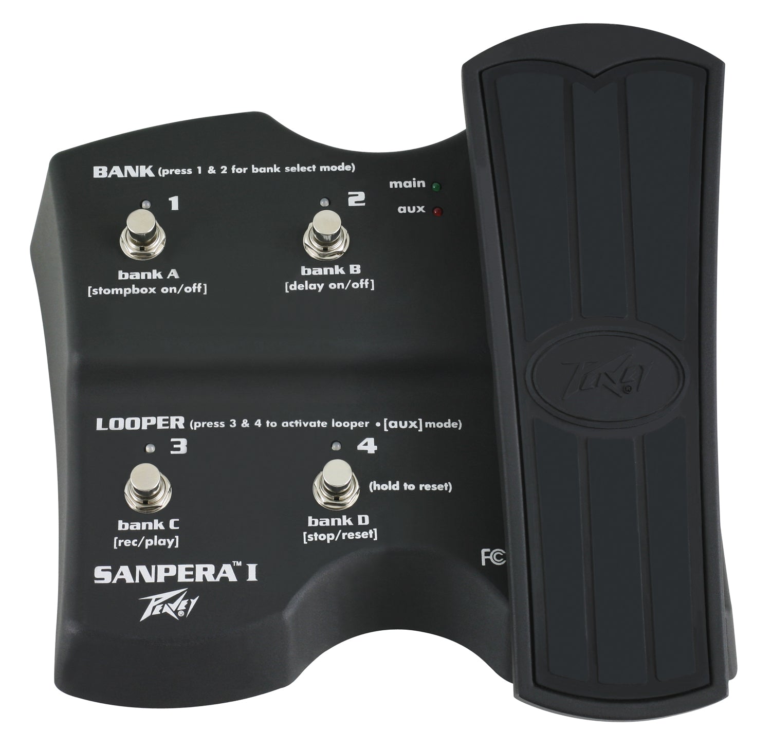 Peavey SANPERA I Vypyr フットコントローラー Sanpera® I – Peavey