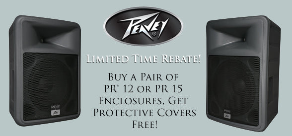 Peavey Announces PR Series Rebate: Buy a Pair, Get the Covers Free