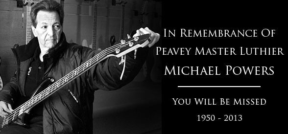 Music Industry Remembers Peavey Master Luthier Michael Powers