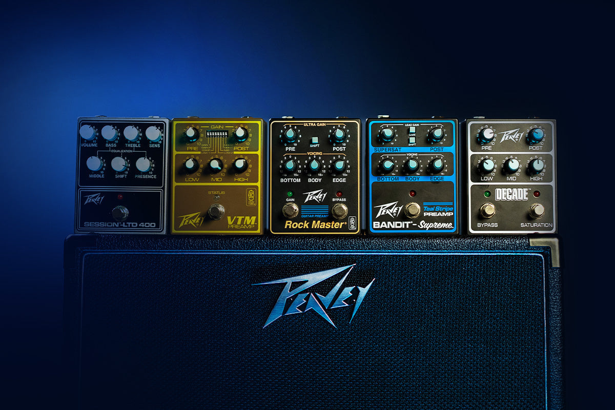Shop effects pedals for guitars and basses