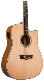 Delta Woods® DW-2 CE™ Solid Top Cutaway Acoustic-Electric Guitar with Electronics image 4