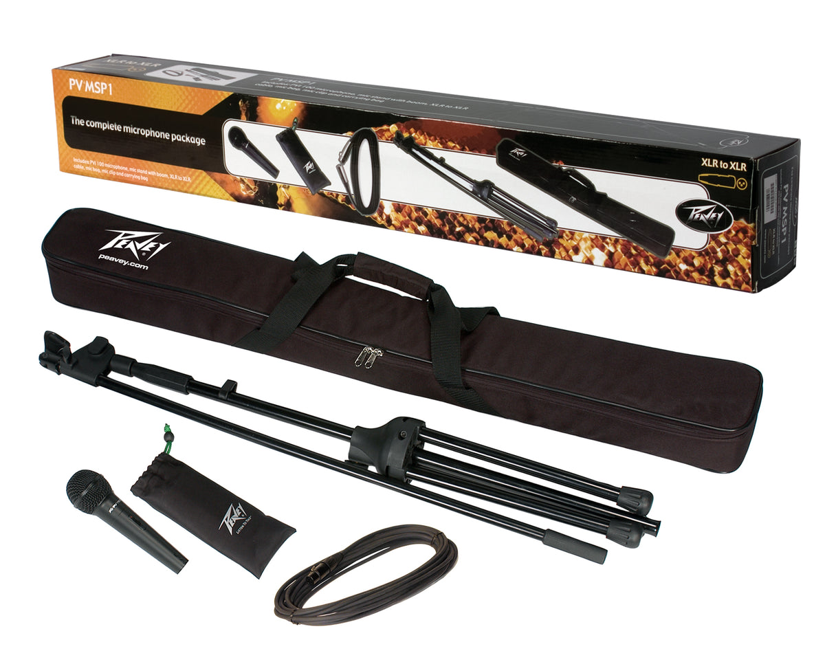 PV® MSP1 Complete Microphone with Stand Kit - XLR Cable Included image 0