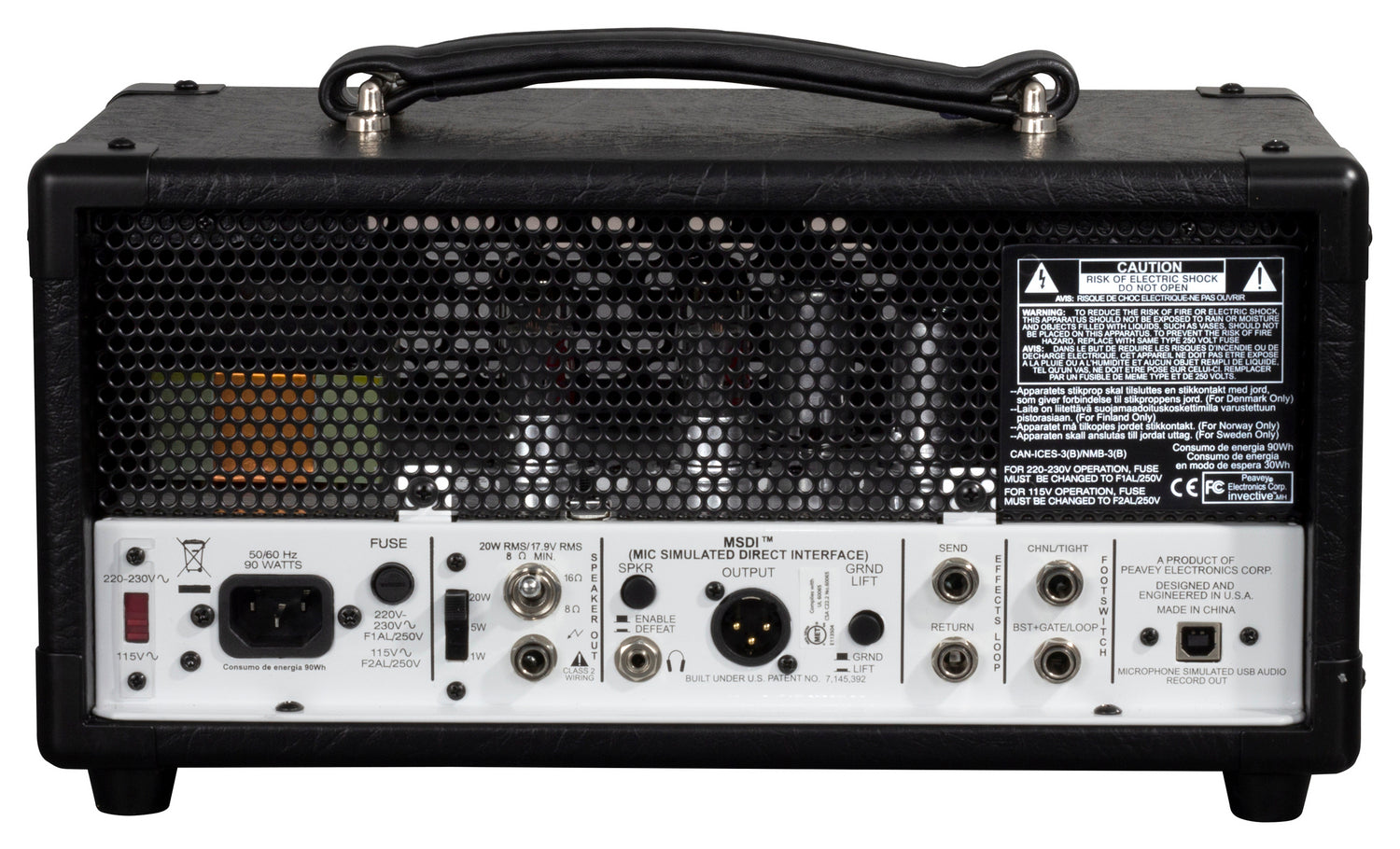 invective®.MH Guitar Mini Amp Head – Peavey