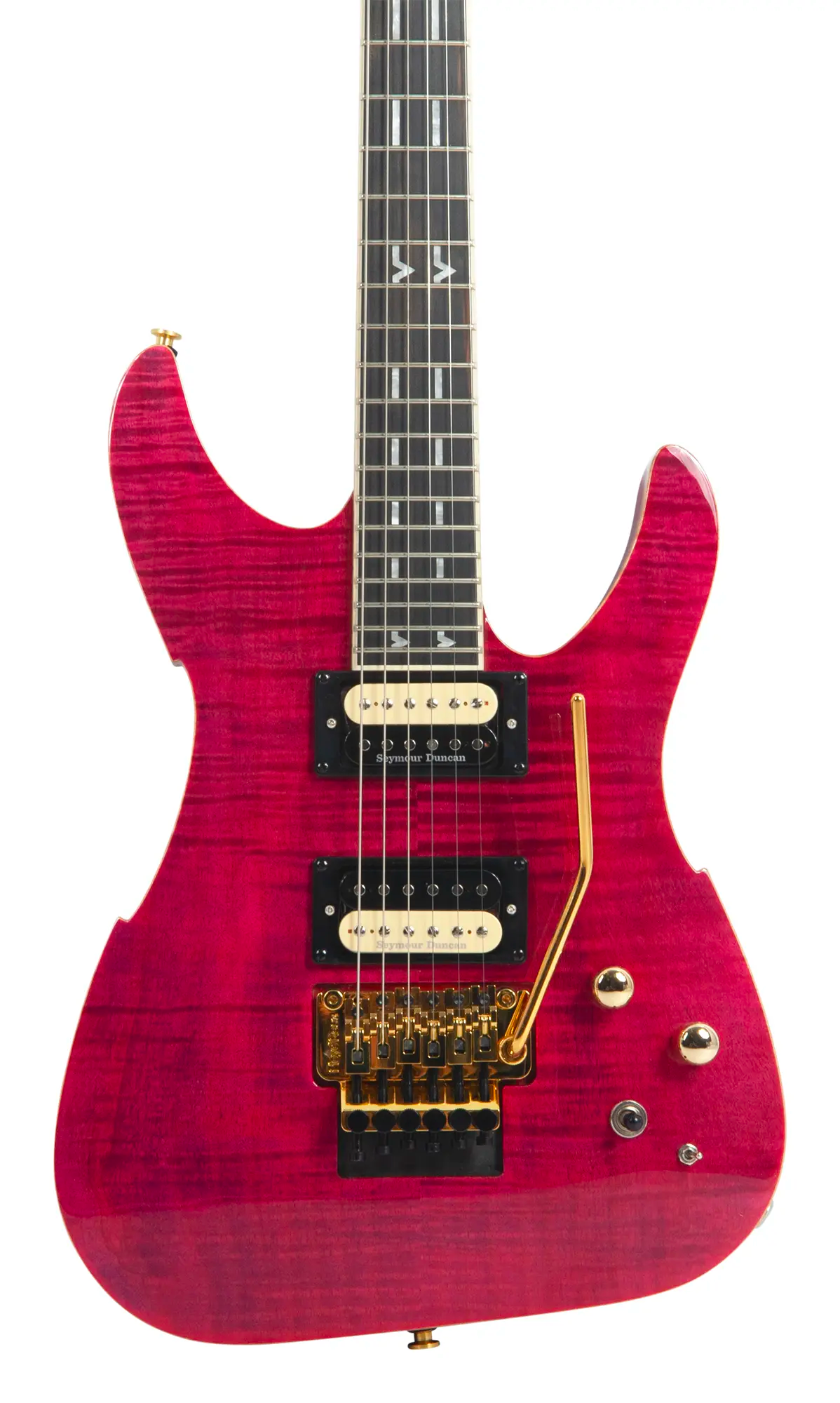 Adrian Vandenberg Signature Guitar - Purple Flame Maple image 9