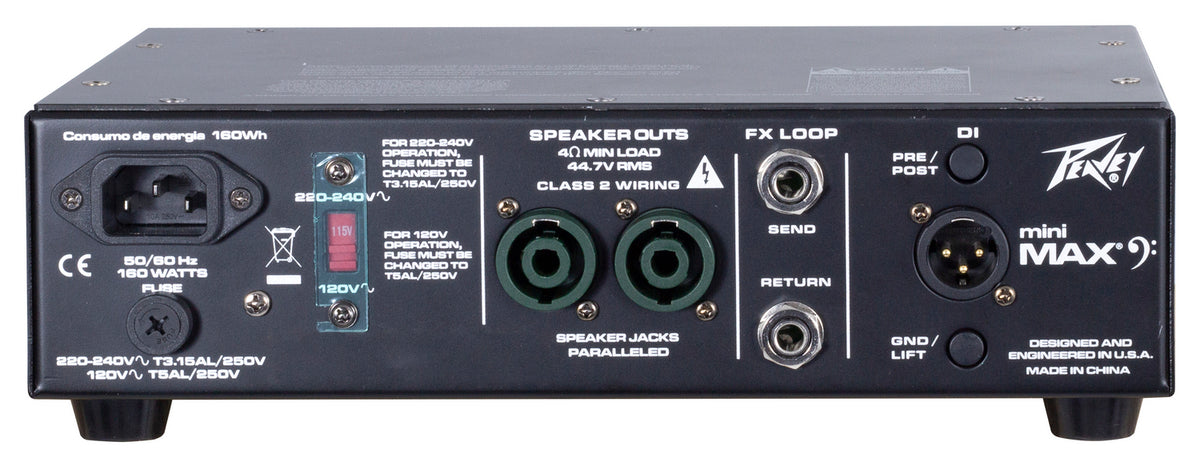 MiniMAX® 600-Watt Mini Bass Amp Head image 1