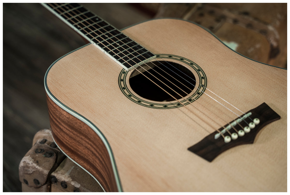Delta Woods® DW-2™ Solid Top Dreadnought Acoustic Guitar image 8