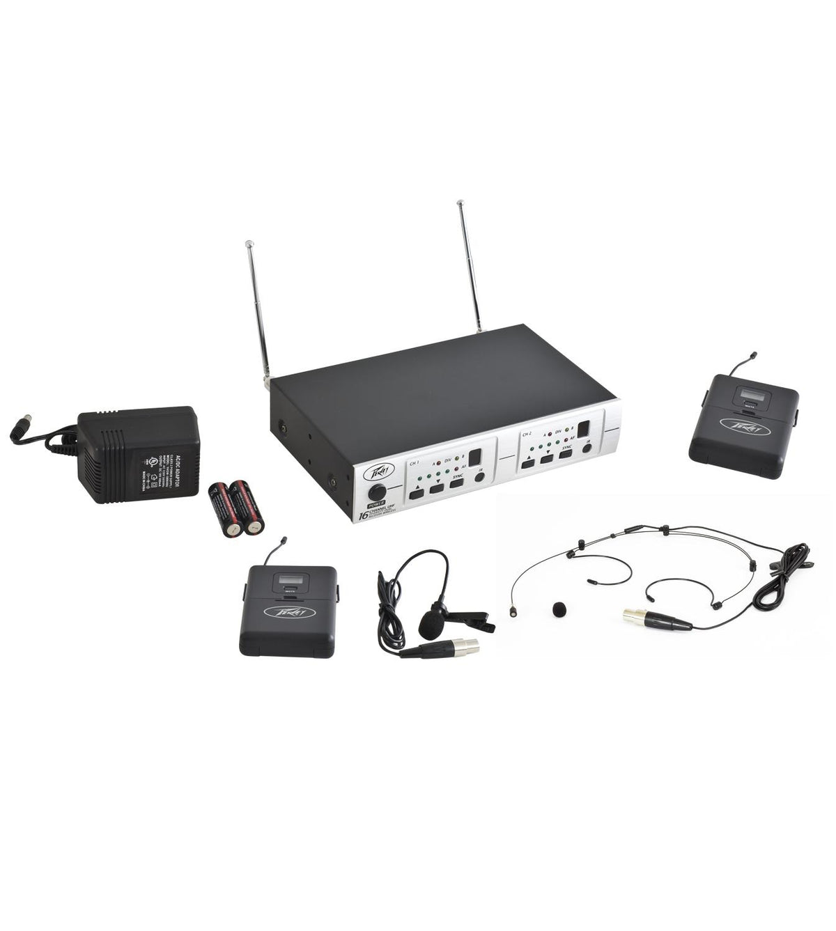 PV 16DR CHANNEL UHF DUAL RECEIVER - BL - BHS image 0