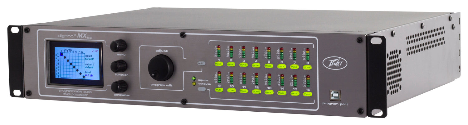 Digitool® MX16a Digital Audio Processing Unit – Peavey
