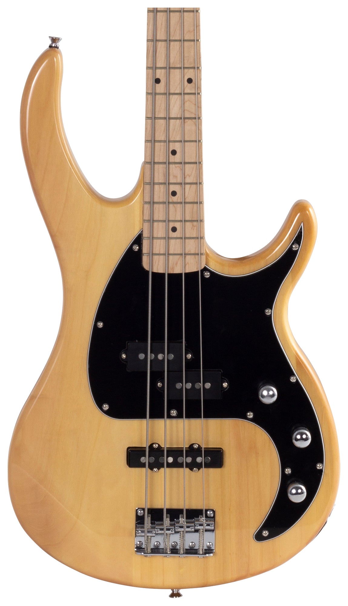 Milestone® 4 Natural 4 String Bass Guitar – Peavey