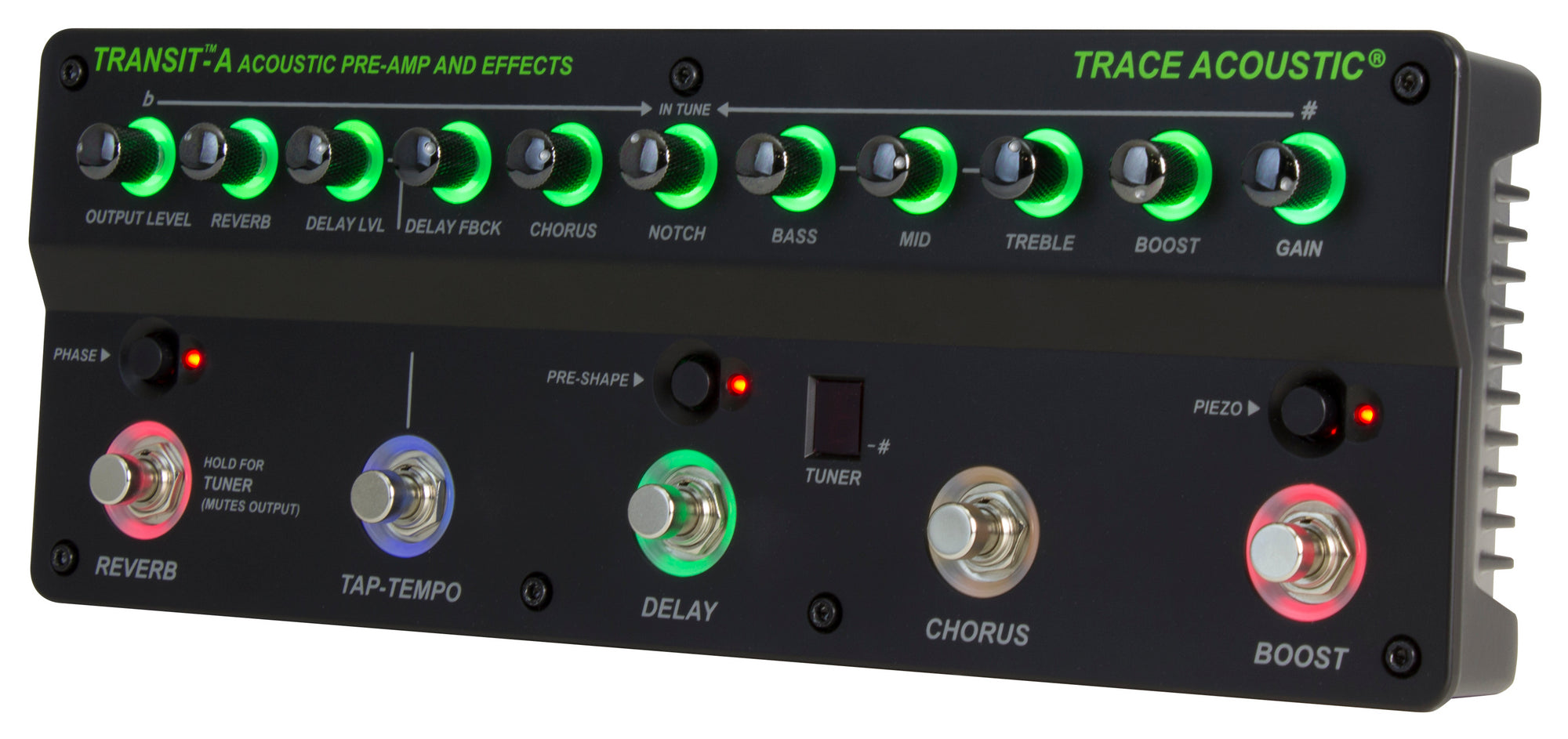Trace Elliot Acoustic® Transit™ A Acoustic Pre-amp & Effects Pedal
