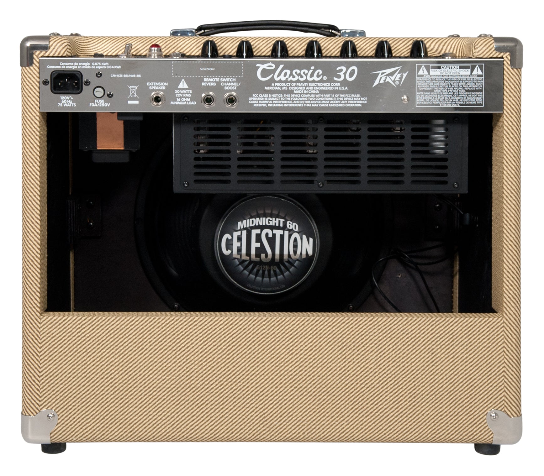ピービーギターアンプ！75ワット！ Classic® 30 Guitar Combo Amplifier – Peavey