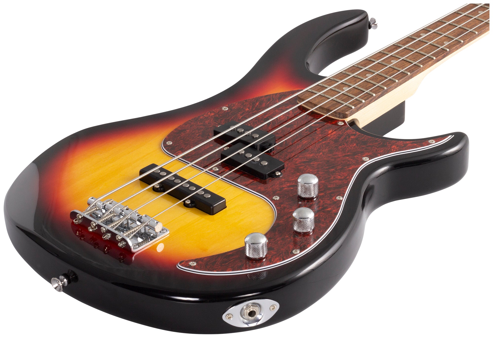 Milestone® 4 Vintage burst 4 String Bass Guitar – Peavey