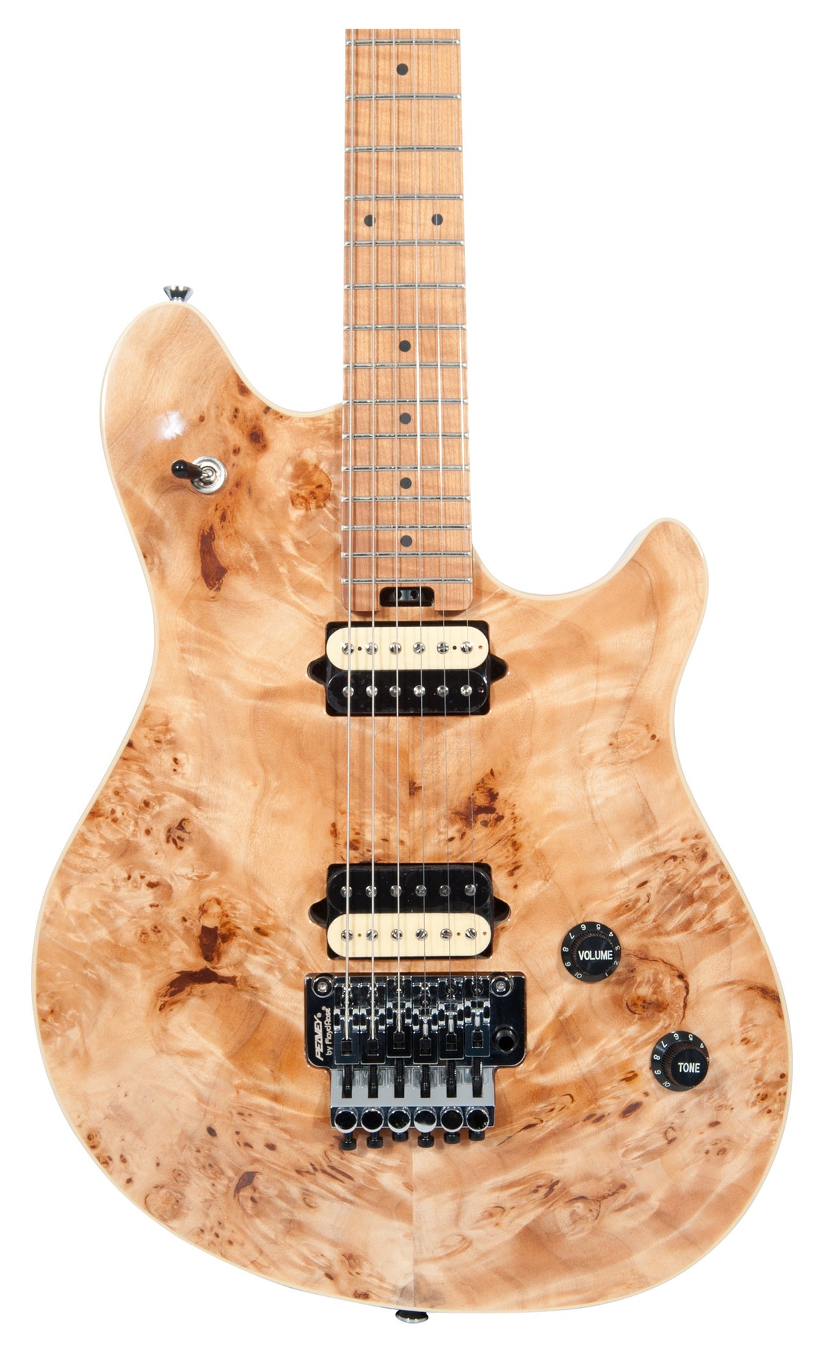 HP 2® Poplar Burl RM Natural Electric Guitar image 1