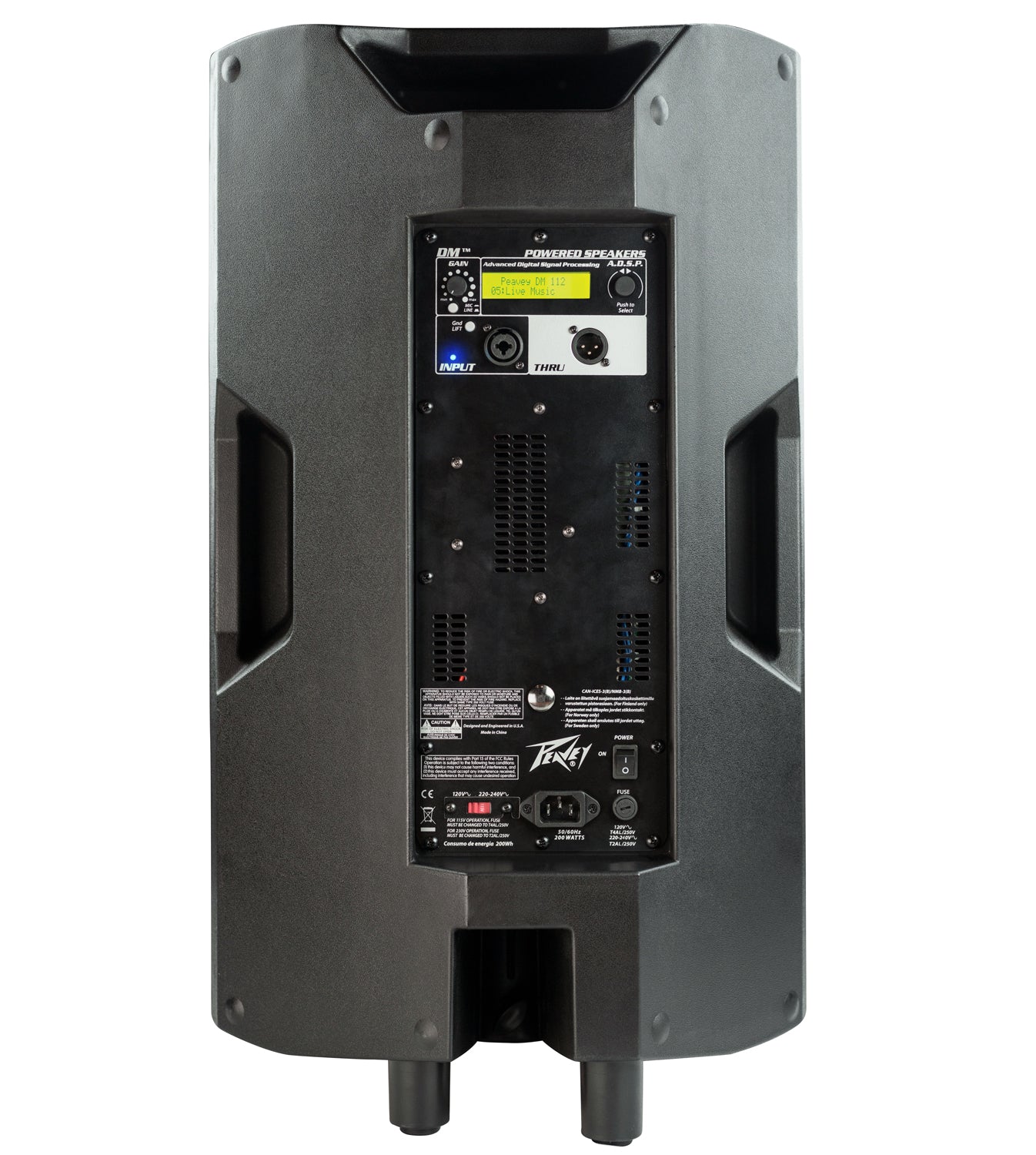 Dark Matter™ DM™ 112 Powered PA Loudspeaker – Peavey