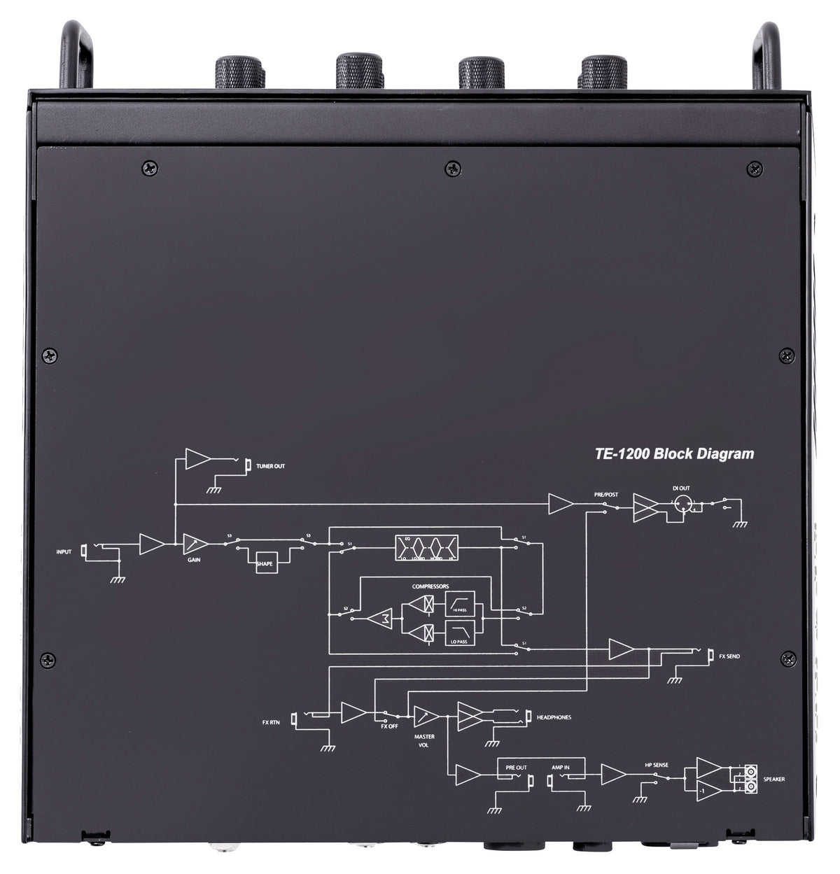 Trace Elliot® TE-1200™ Bass Amp Head image 4