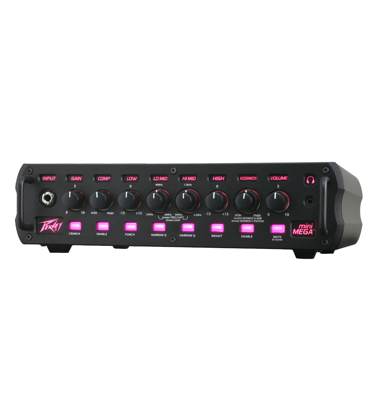 MiniMEGA™ 1000-Watt Mini Bass Amp Head image 2