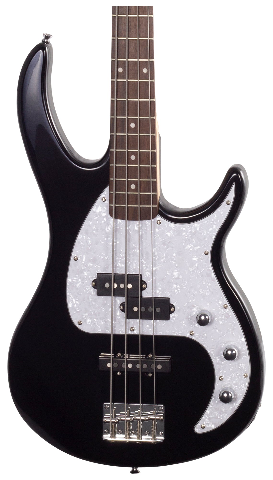 Milestone® 4 Black 4 String Bass Guitar – Peavey