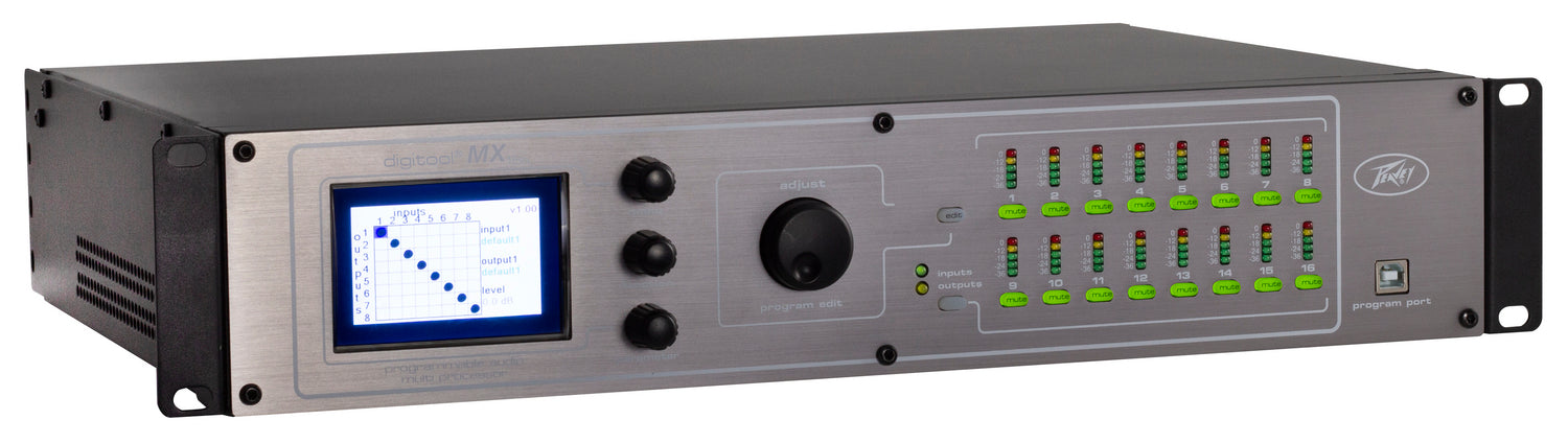 Digitool® MX16a Digital Audio Processing Unit – Peavey