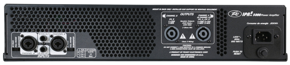 IPR2™ 5000  Lightweight Power Amp image 1