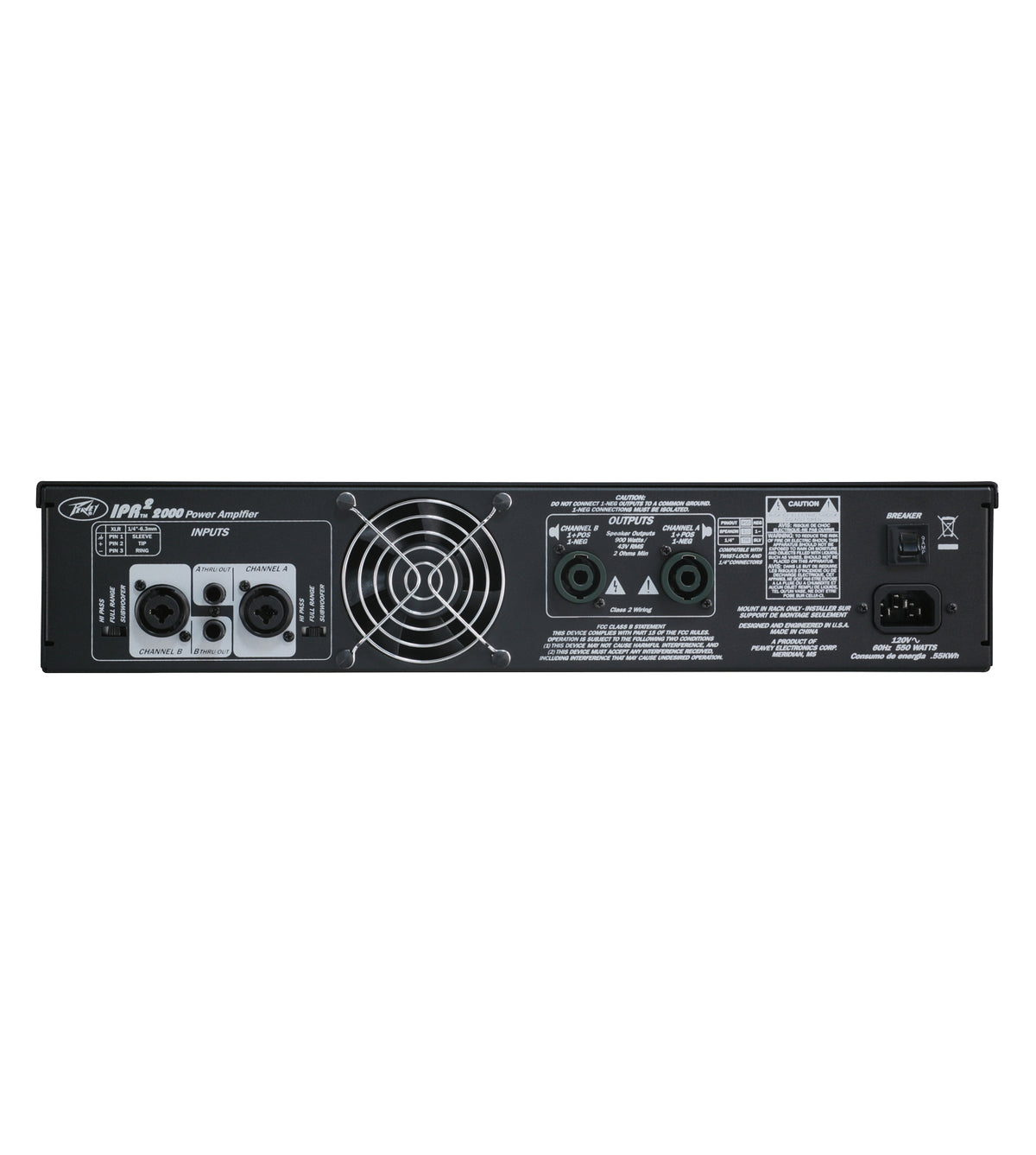 IPR2™ 2000  Lightweight Power Amp image 1