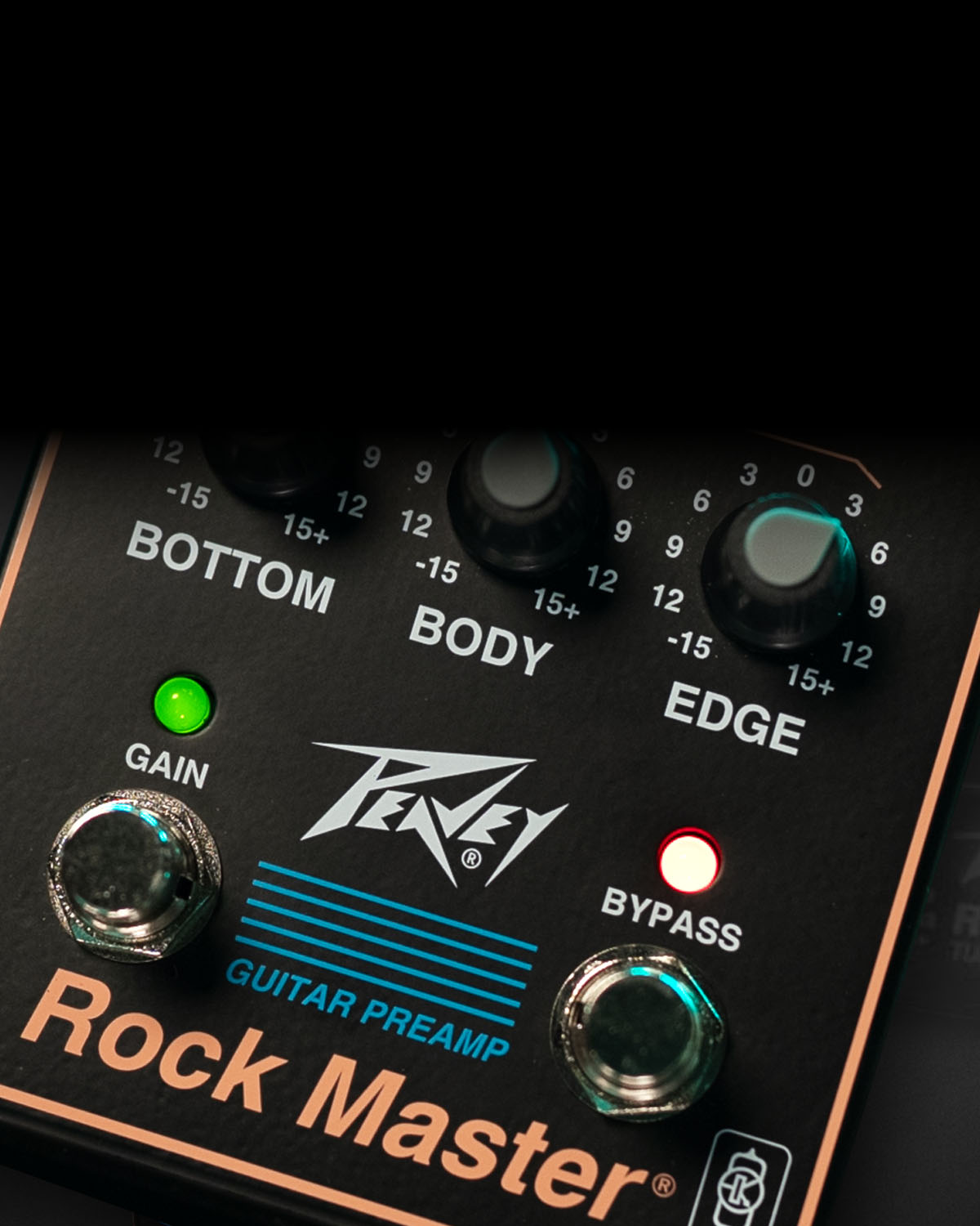 Rock Master® Preamp Pedal – Peavey