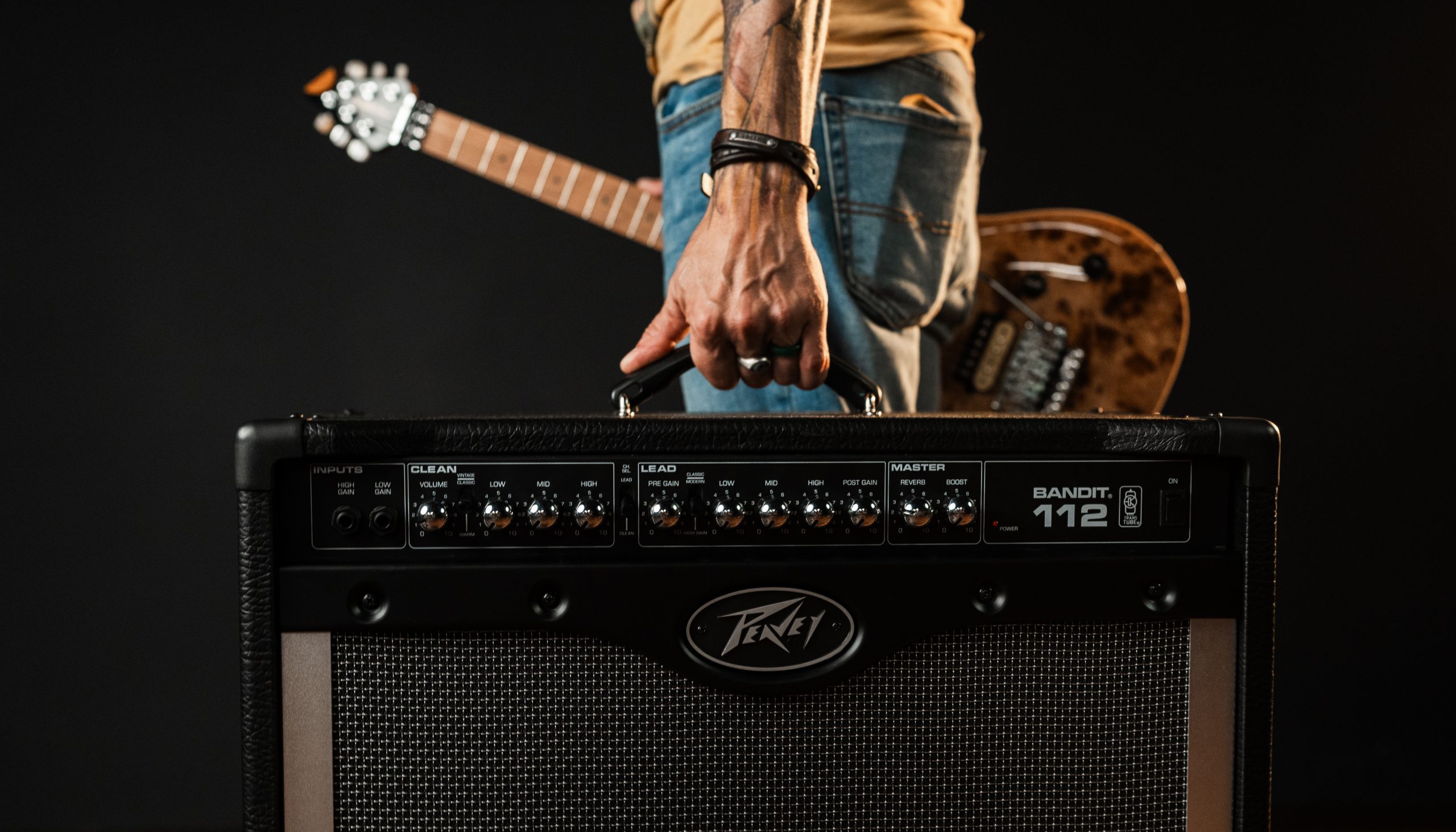 Bandit® 112 Guitar Combo Amplifier Solid-State Amp