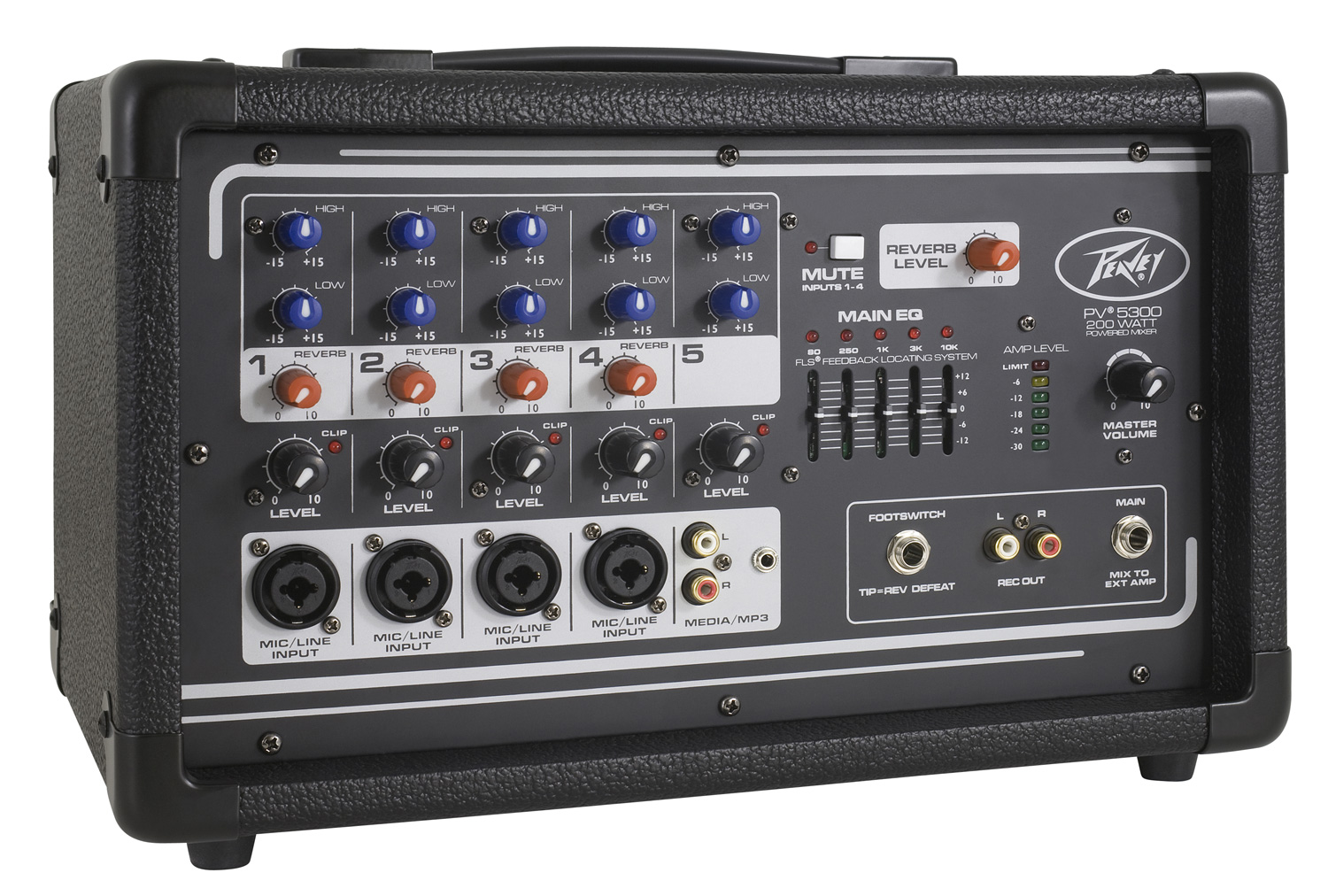 みページ PV® 5300 All In One Powered Mixer - Peavey