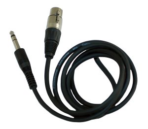 PV 5' Balanced, XLR FM to 1/4" TRS M