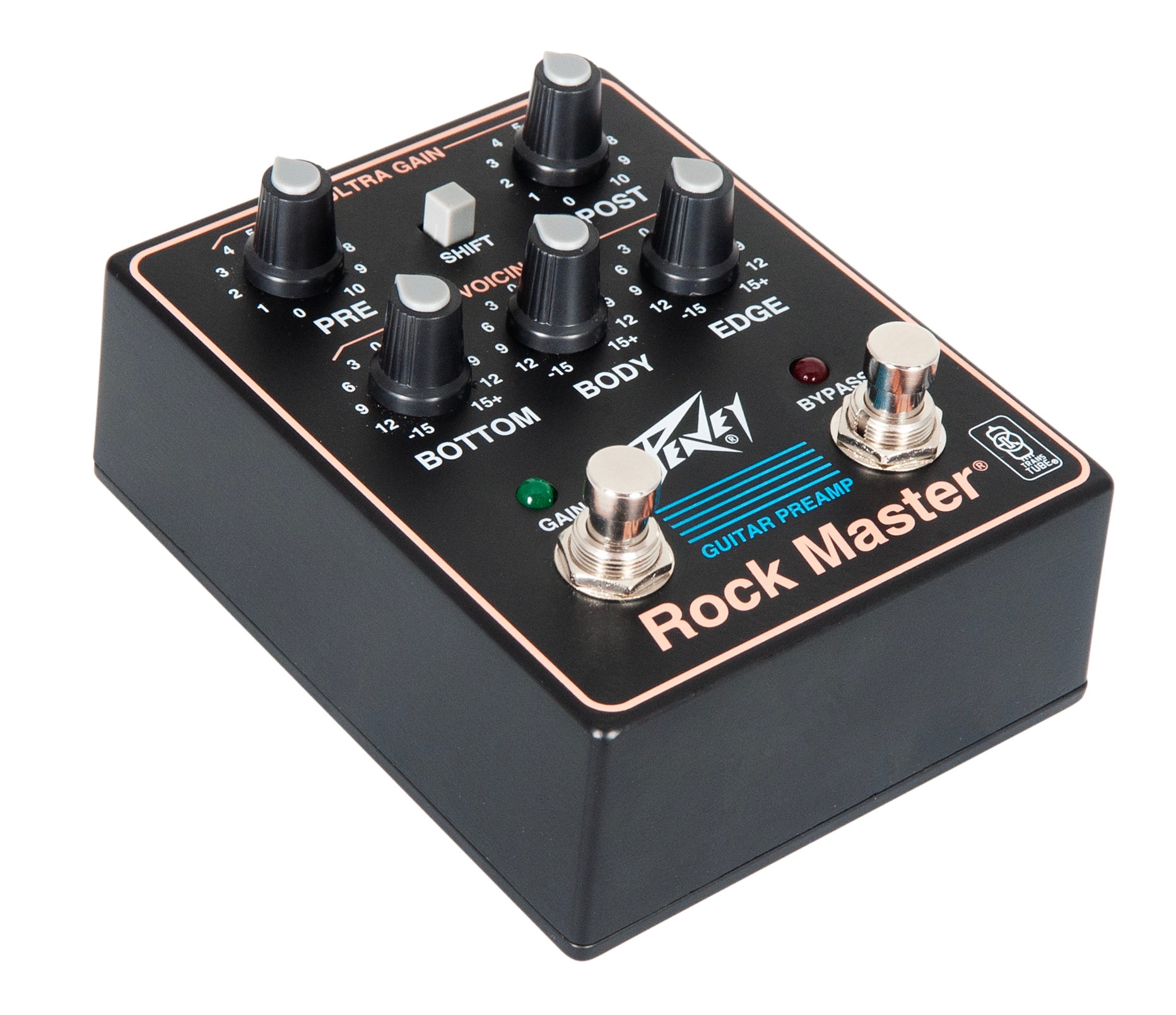 【ナガ】Peavey Rockmaster Preamp Rock Master® Preamp Pedal - Peavey
