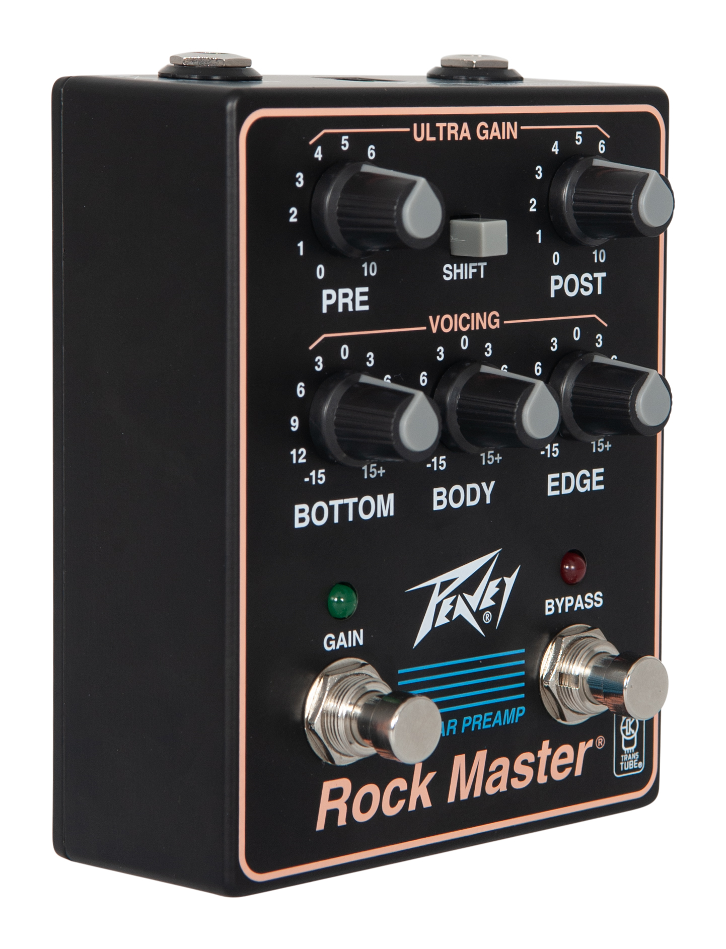 【ナガ】Peavey Rockmaster Preamp Rock Master® Preamp Pedal - Peavey