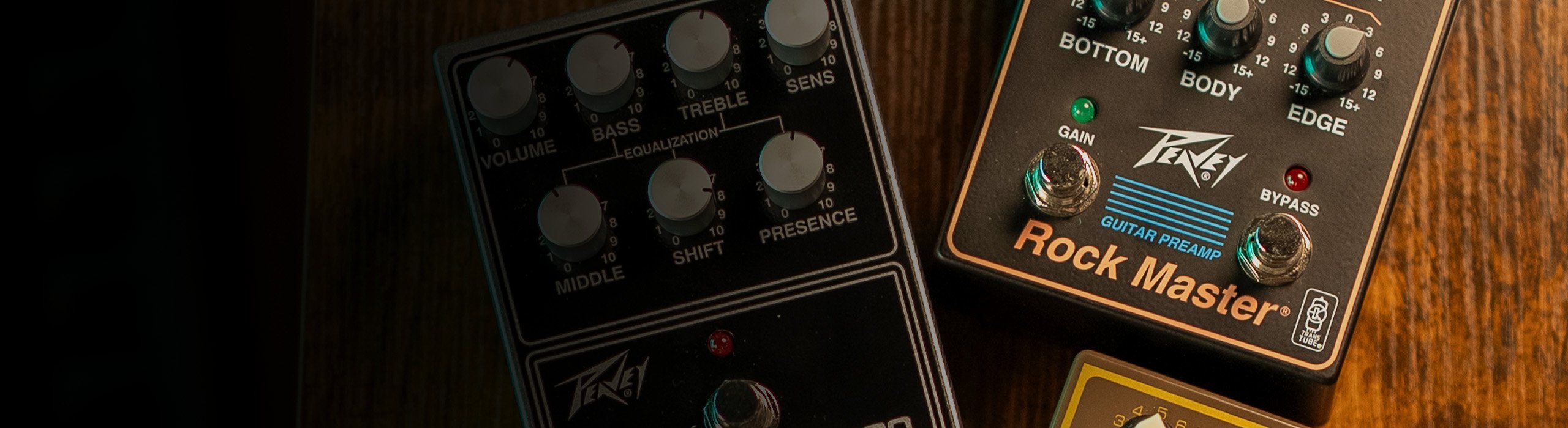 【ナガ】Peavey Rockmaster Preamp Rock Master® Preamp Pedal - Peavey