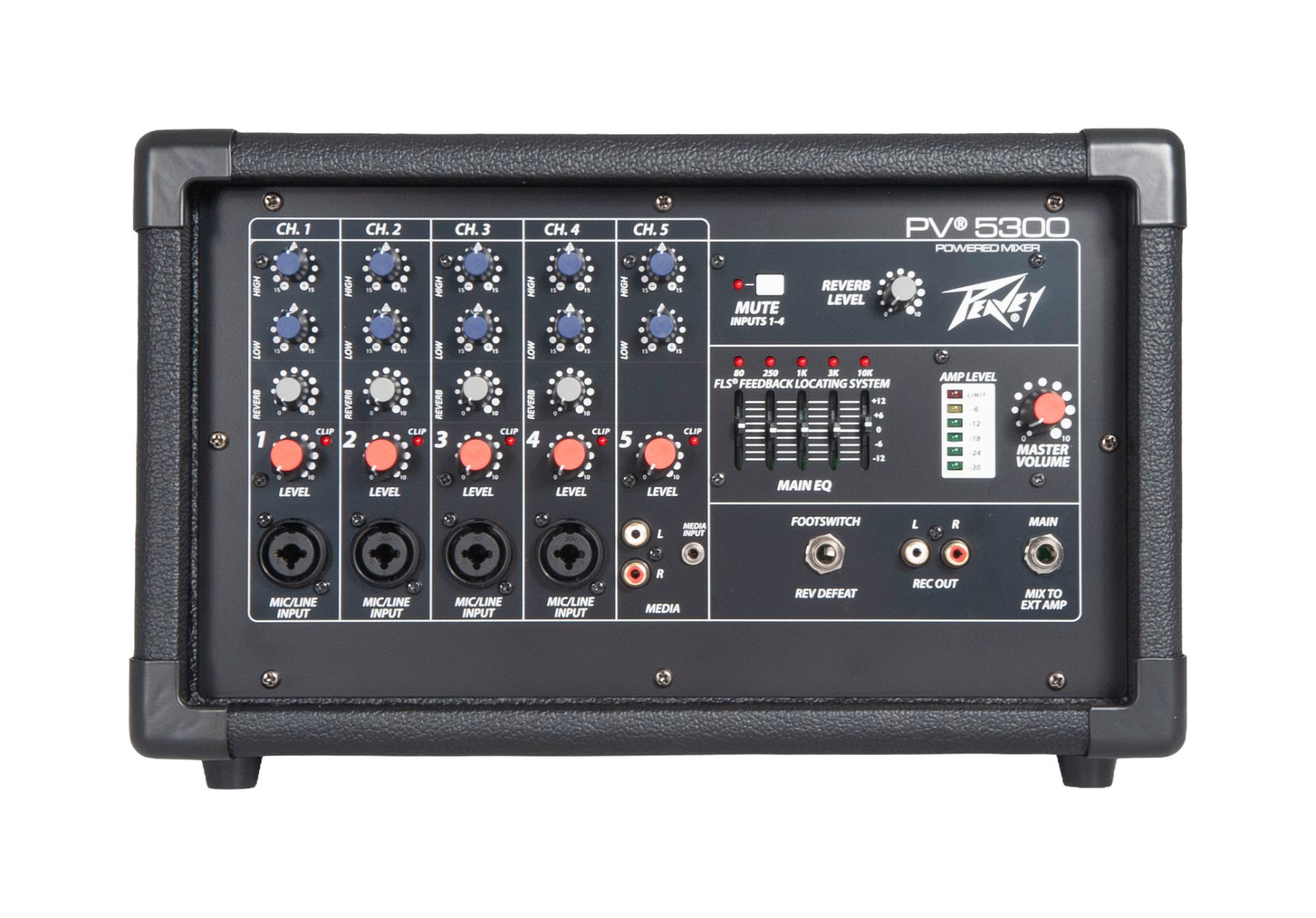 PV® 5300 All In One Powered Mixer - Peavey